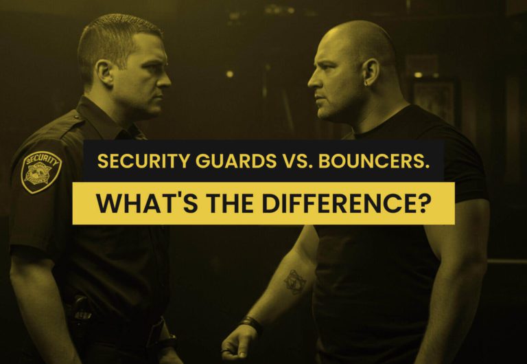 Security Guards vs. Bouncers: What’s the Difference?